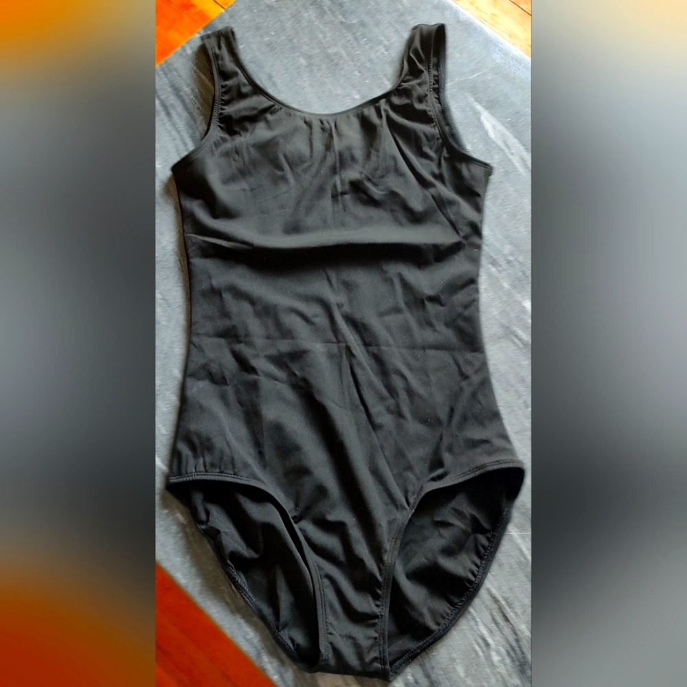 Black One-Piece Leotard